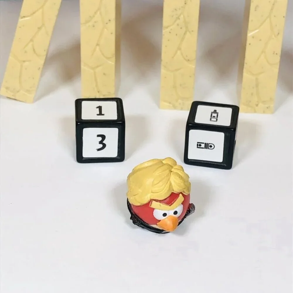 Angry Birds Star Wars Jenga Tatooine Battle Game Hasbro Sling Shot Works
